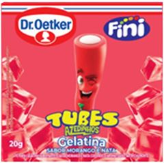 GELATINA DR.OETKER 20G FINI MORANGO AZE