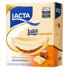 OVO PASCOA 180G TRIPLA CAMADA LAKA CARAM