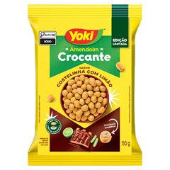 AMENDOIM YOKI 110G COSTELINHA LIMAO&ALHO