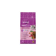 WHISKAS DRY 2.7KG FILHOTES SALMAO &LINHA