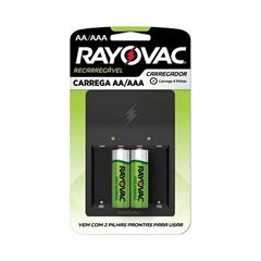 CARREGADOR RAYOVAC AA/AAA P/4PL