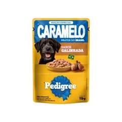 PEDIGREE SACHE CARAMELO GALINHADA 70G