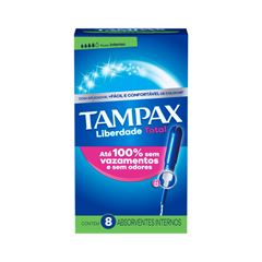 ABS INTERNO TAMPAX FLUXO INT+LIBER C/8UN