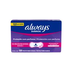 ABS ALWAYS DIÁRIO SUAVE S/ABAS 120UN