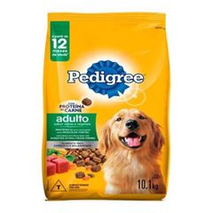 Ração Canina Pedigree Sabor Carne E Vegetais Para Cães Adultos 10,1Kg