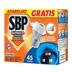 Sbp Liquido Refil 45 Noites Regular + Aparelho Gts Reckitt Simples 1Un