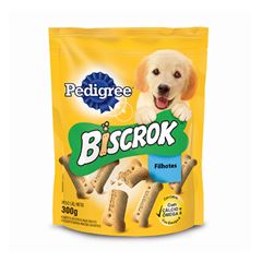 Biscoito Canino Pedigree Biscrock Para Filhotes 300G