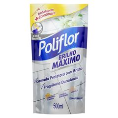 Poliflor Max Brilho Economico Refil Incolor Reckitt Simples 500Ml